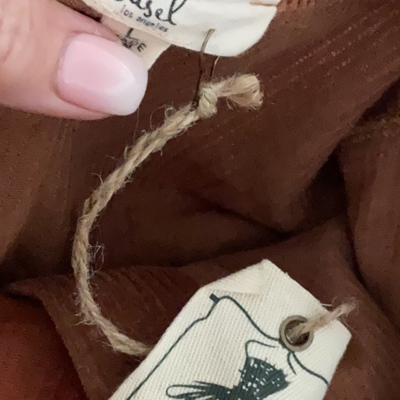 NWT Easel Color Block Corduroy Jacket - Picture 5 of 5